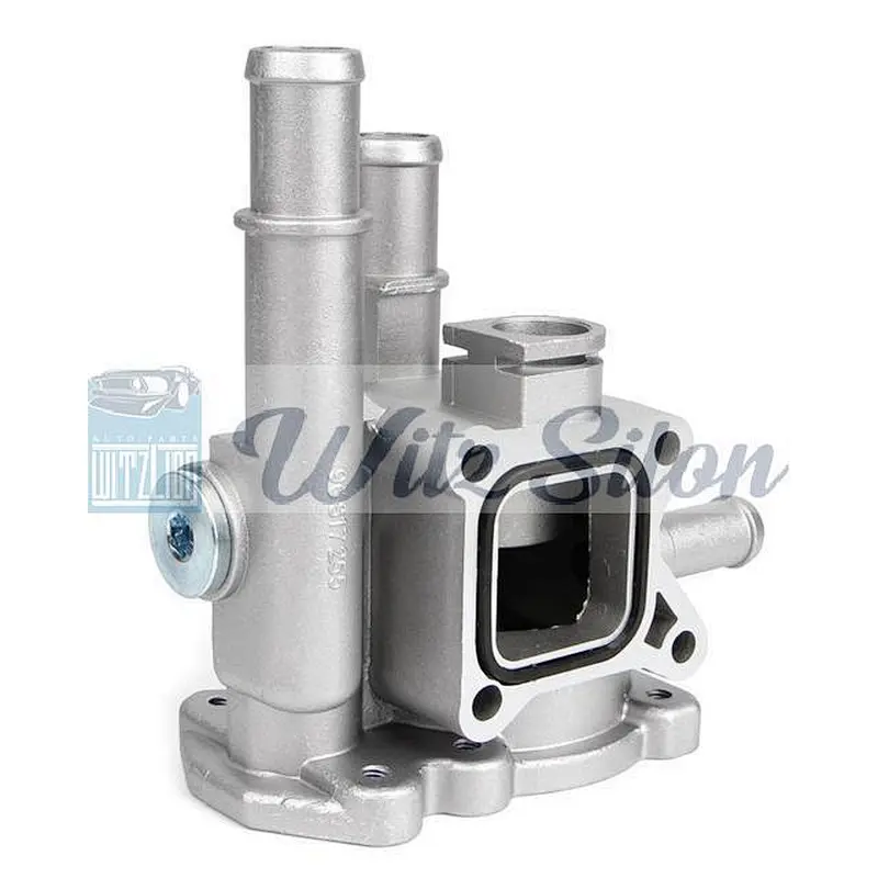 auto water flange thermostat housing 96817255