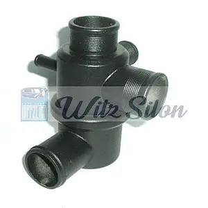 21231306010 car lada water flange with thermostat auto coolant parts