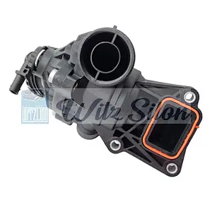 Engine Coolant Thermostat Housing Assembly Fits Mercedess C300 C350 E350 E400 GLE350 GLK350 ML350 SLK350 2762000515