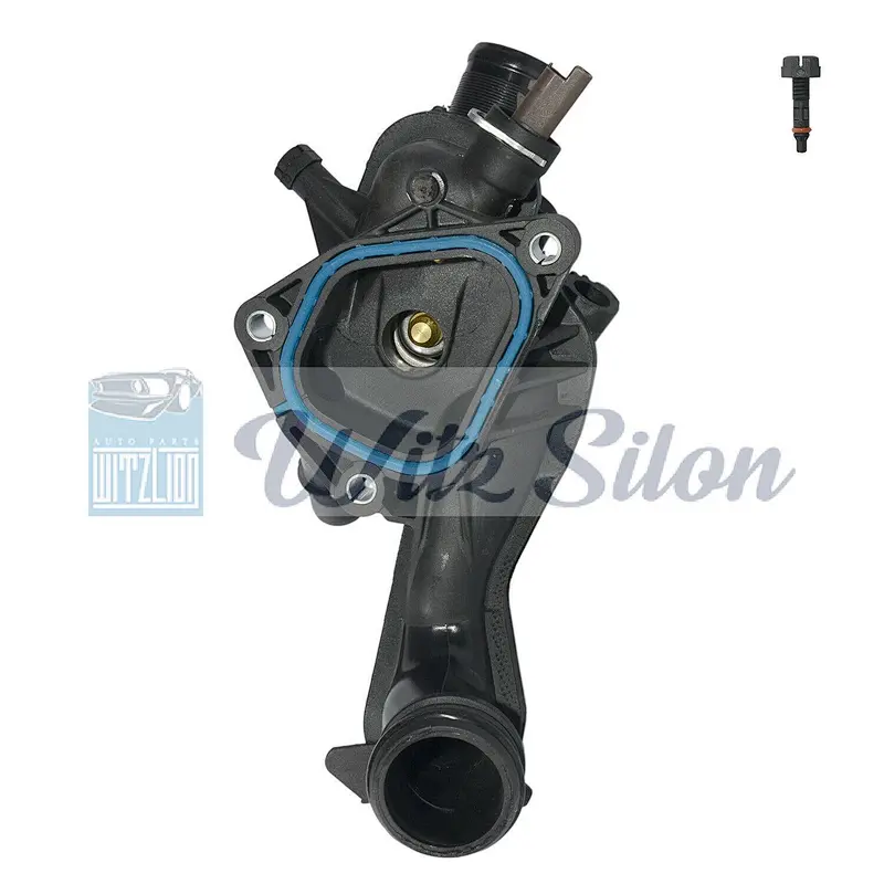 Engine Coolant Thermostat Housing Assembly Fits P-eugeots 207 308 508 3008 C-itroen C3 C4 C5 1.4 1.6 OEM V764558080
