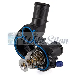 Engine Coolant Thermostat Housing Assembly Fits Peugeots 208 308 Citroens C1 C3 C4 OE#9676409380 9676409580 4006292