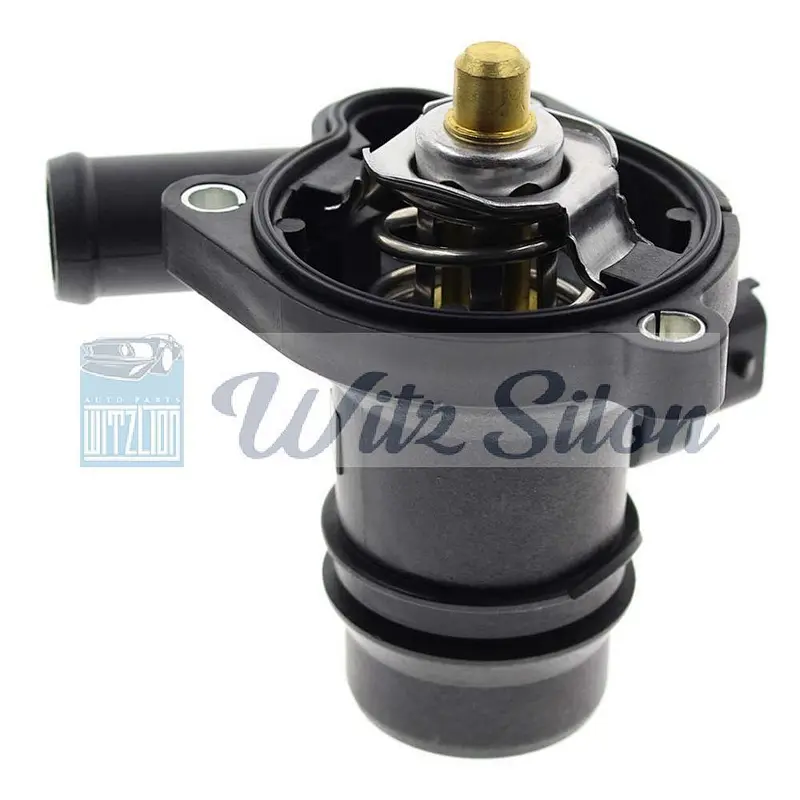 Engine Coolant Thermostat Housing Assembly W Water Inlet Fits Buicks Encores Chevys Cruzes Sonics 55565336 55579010 55593034