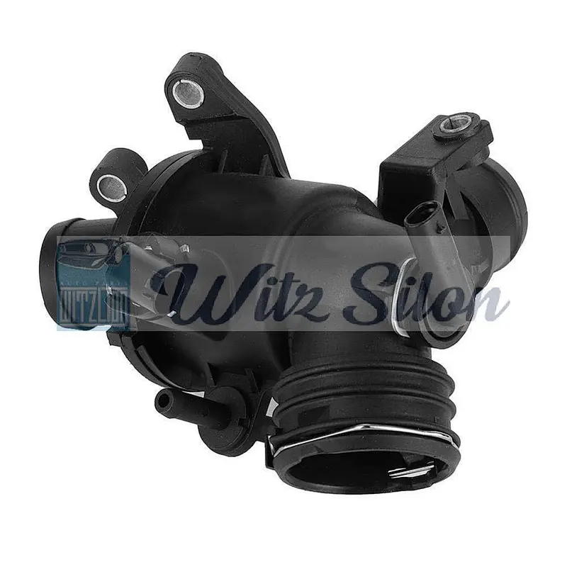 Engine Coolant Thermostat Housing Assembly Fits Mercedess-Benzs C-Class E-Class W205 C204 W212 A207 6512000615