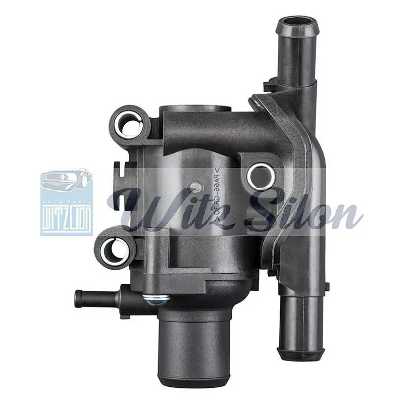 XS7Z8592AD car parts for thermostat housing assembly plastic