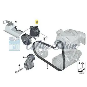 Petrol Water Pump Friction Wheel 1204.55 120455 11287598832 V759883280 102601 APV3627 7598832