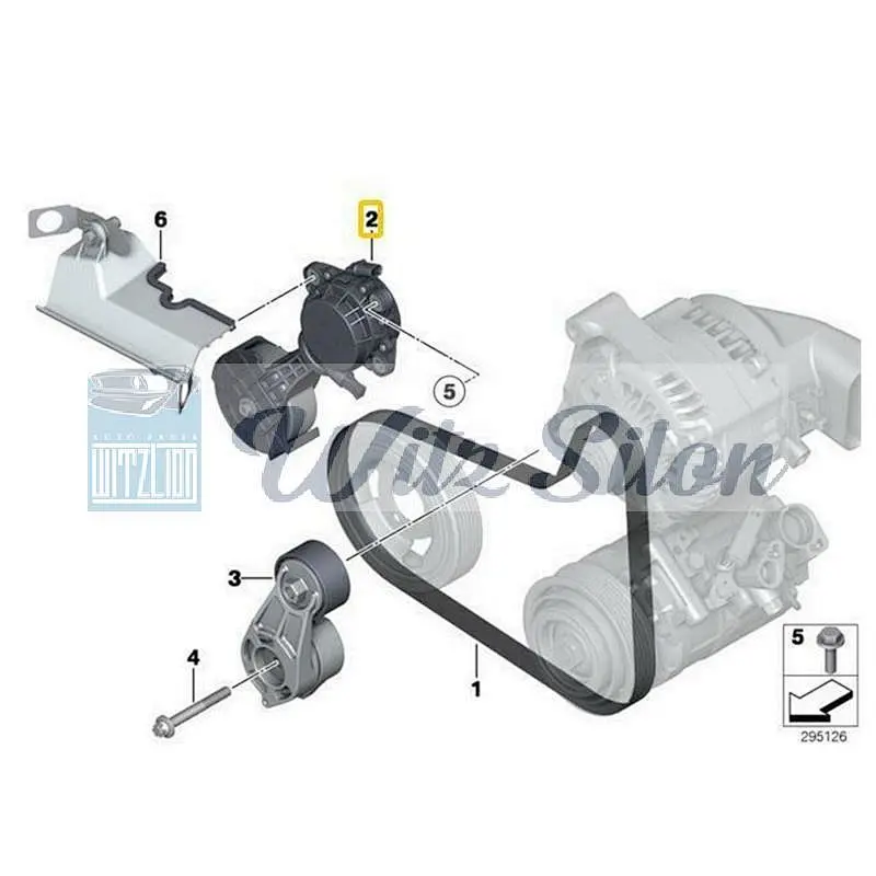 Petrol Water Pump Friction Wheel 1204.55 120455 11287598832 V759883280 102601 APV3627 7598832