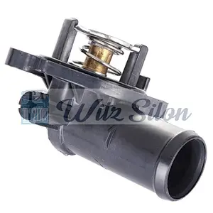 Engine Coolant Thermostat Housing Assembly Water Inlet Fits 2011-2018 Dodges Grands Caravans 2011-2016 Chryslers Town Country