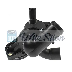 Engine Coolant Thermostat W Housing for VWs GOLFs MK6 JETTAs PASSATs AUDIs A3 TT 2.0 TDI