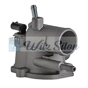 6112000015 car thermostat housing with thermostat parts
