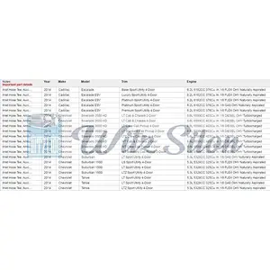15055343 car heater hose connector water flange of gm chevrolet orlando parts