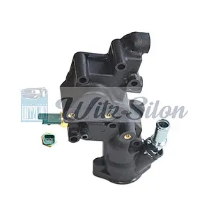 New Thermostat Housing water Thermostat cover for PEUGEOT 1336Y8+1336Z2