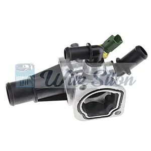 Engine Coolant Thermostat Housing Assembly Fits ALFA ROMEOs 955 FIATs LANCIAs OPELs VAUXHALLs 55202373