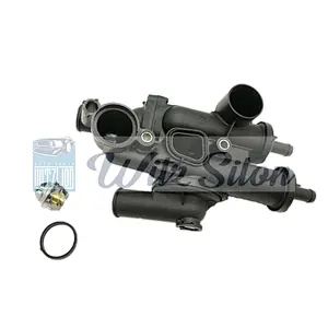 NEW Water Outlet + Thermostat Housing fits Chrysler-s Dodge-s Jeep-s  68003582AB 55111017AD 4884572A 55111016AE