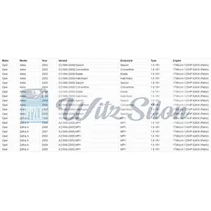 opel insignia parts for water hose 1336168 exhaust pipe car parts
