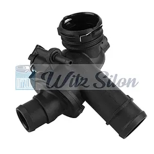 Engine Coolant Thermostat Housing Assembly Fits Mercedess-Benzs C-Class E-Class W205 C204 W212 A207 6512000615