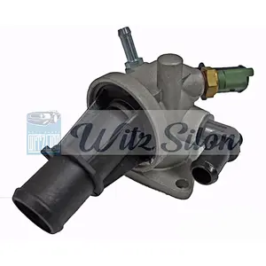1338841 auto water flange with thermostat 88 degree of opel corsa spare parts