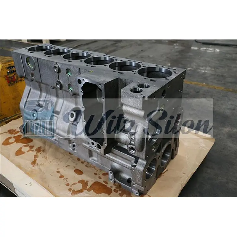 6CT 3971411 auto engine Cylinder Block with Double Thermostat