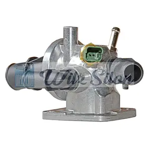 Engine Coolant Thermostat Housing Fits FIATs PUNTO SIENA DOBLO Cargo FORDs KA LANCIA YPSILON MUSA 55180041 9S518575BB