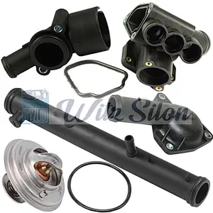 Good Front Center Coolant Thermostat Housing Kit for VWs  021121117A