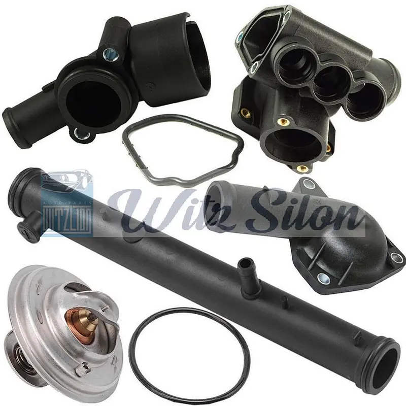 Good Front Center Coolant Thermostat Housing Kit for VWs  021121117A