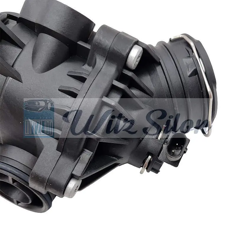 Engine Coolant Thermostat Housing Assembly Fits Mercedess C300 C350 E350 E400 GLE350 GLK350 ML350 SLK350 2762000515