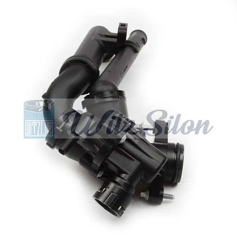 Engine Coolant Thermostat Housing Assembly Fits Mercedess-Benzs C200 C300 C180 CLS 260 A2742000615 A2742000015