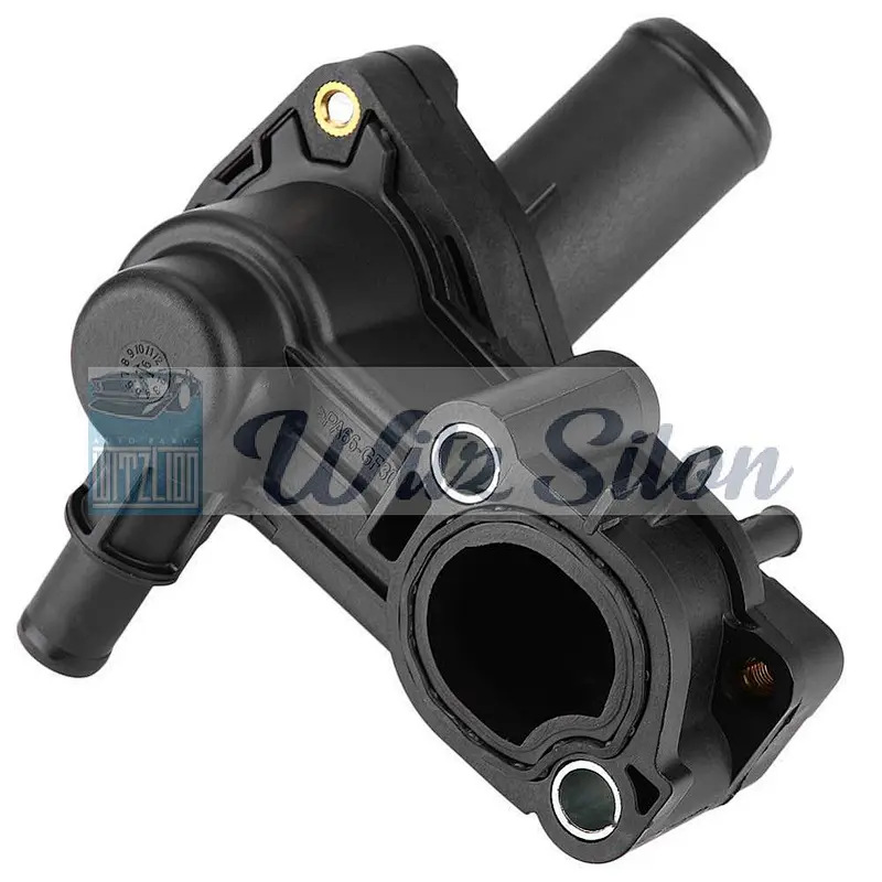 Engine Coolant Thermostat Housing Fits Fords C-Max Focus S-Max Transit 1198060 2S4Q-9K478-AD 6169774 89FF8575AB