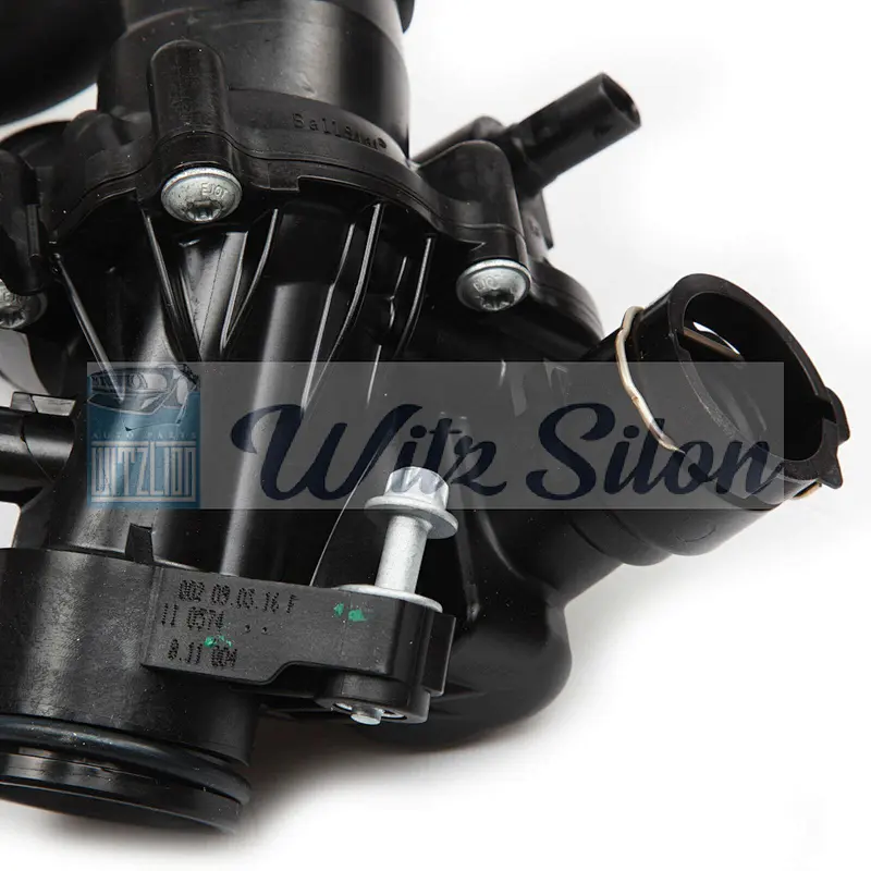 Engine Coolant Thermostat Housing Assembly Fits Mercedess-Benzs C200 C300 C180 CLS 260 A2742000615 A2742000015