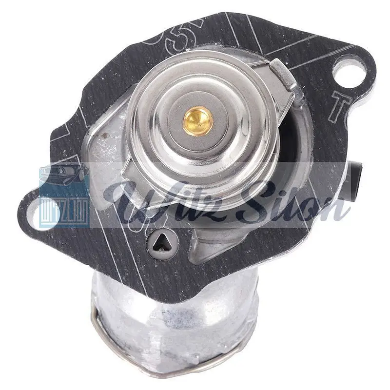 Engine Coolant Thermostat W Housing for 2007-2011 M-ercedes-B-enzs E550 2009-2012 Mercedes-Benz G550 OEM 2732000215 4833100D
