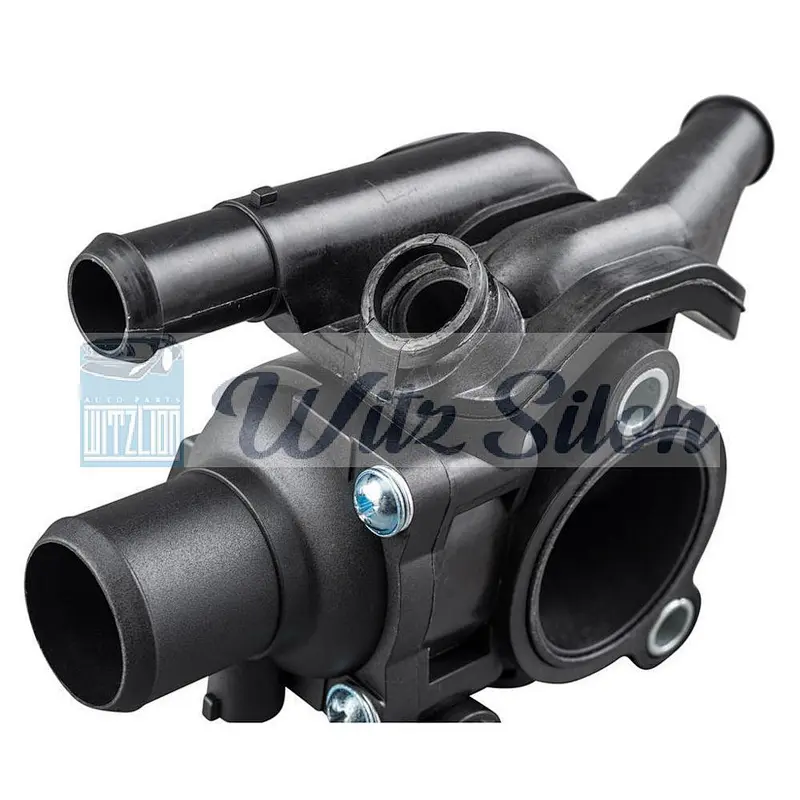 XS7Z8592AD   car engine water outlet coolant thermostat housing auto parts