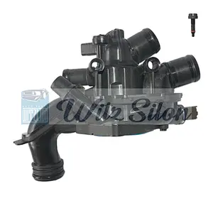 Engine Coolant Thermostat Housing Assembly Fits P-eugeots 207 308 508 3008 C-itroen C3 C4 C5 1.4 1.6 OEM V764558080