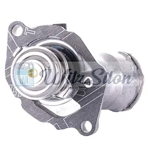 Engine Coolant Thermostat W Housing for 2007-2011 M-ercedes-B-enzs E550 2009-2012 Mercedes-Benz G550 OEM 2732000215 4833100D