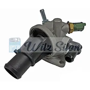 1769084E50000  car thermostat housing with thermostat for auto parts opel zafira aluminum engine parts