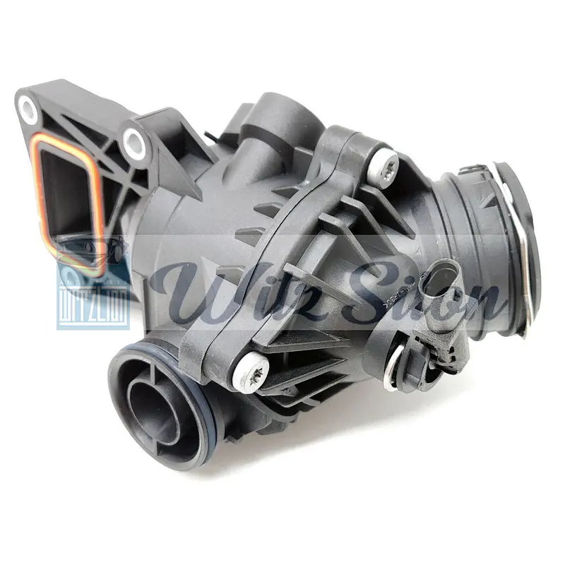 Engine Coolant Thermostat Housing Assembly Fits M-ercedes-B-enz C350 E350 GLE350 ML350 3.5L V6 OEM 2762000515 410390103D