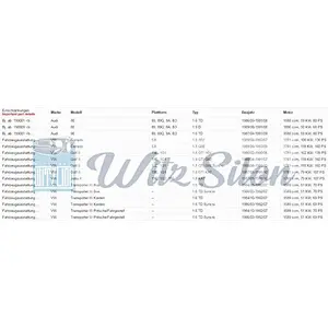 068121144 pa66-gf30 plastics materials car water flange of vw amarok accessories 068 121 144