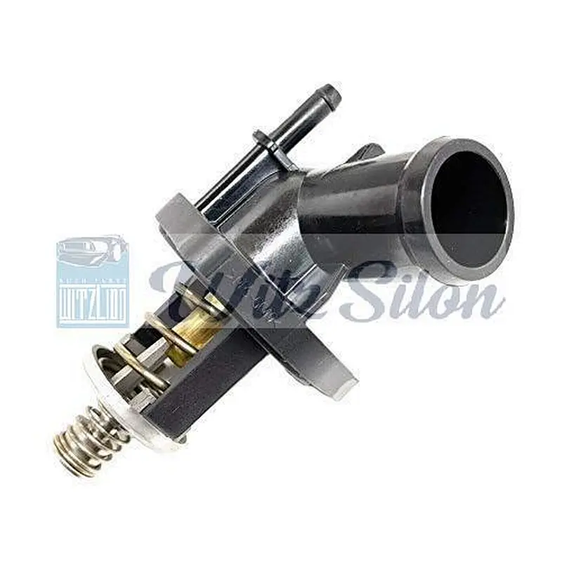 Water Outlet Assembly with Thermostat for Chevys Silverados Suburbans Sierras Yukons 4.2 5.3 6.2 OEM 12674639