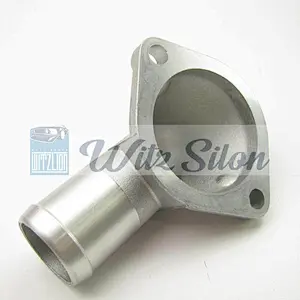 2563123001 aluminum water flange OEM For Hyundais COOLANT INLET THERMOSTAT HOUSING COVER # 2563123001