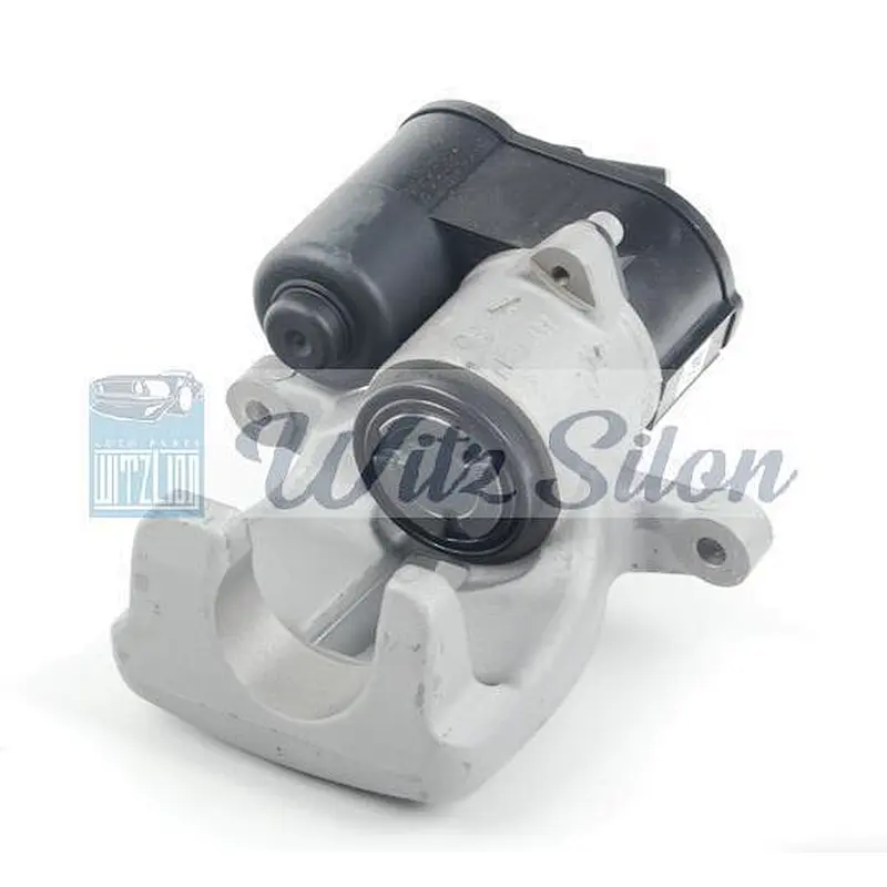 3C0615403B VW Rear Brake Caliper With Motor - Left Full caliper with electronic parking brake motor
