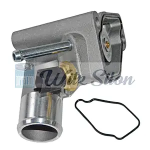 Engine Coolant Thermostat W Housing for Vauxhalls OPELs CHEVROLETs VIVAs 1.8 OEM 6338005 93176433