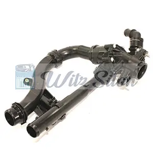 Engine Coolant Thermostat Housing Fits 15-19 Mercedess-Benzs C300 C350 E300 GLC300 SLC300 SLK300 A2742000115
