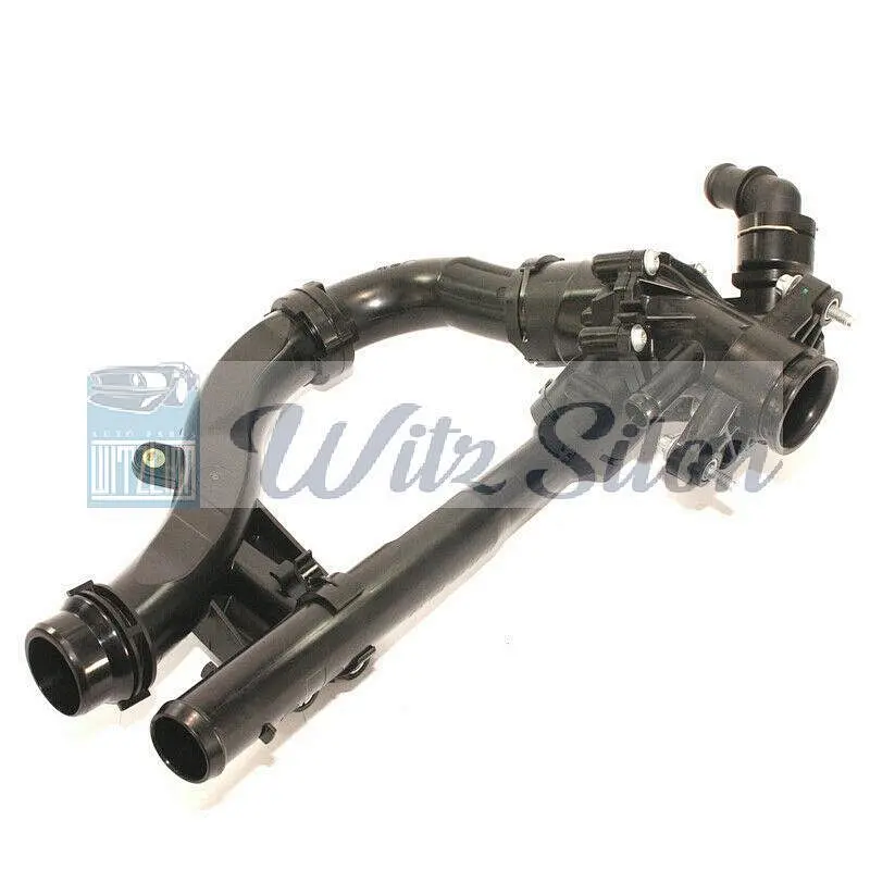 Engine Coolant Thermostat Housing Fits 15-19 Mercedess-Benzs C300 C350 E300 GLC300 SLC300 SLK300 A2742000115