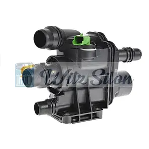 Engine Coolant Thermostat Housing Assembly Fits Peugeots 2008 3008 308 Citroens C3 C4 DS3 OE#9807198480