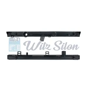 Car plastic radiator tank for radiator assembly