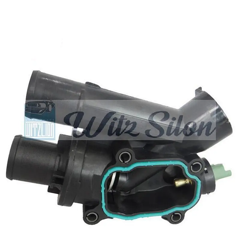 Engine Coolant Thermostat Housing Assembly Fits P-eugeots 407 508 607 807 C-itroens C5 C6 C8 OE#1336.Z4 9657182080