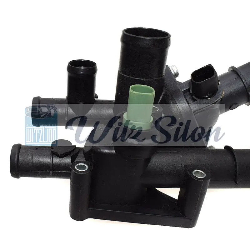 Engine Coolant Thermostat Housing Fits VWs AUDIs SKODAs MAZDAs Bora Flight Golf Mk4 Mk5 06A121111A