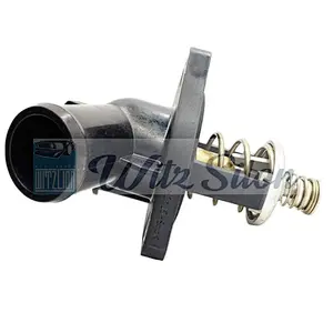 Water Outlet Assembly with Thermostat for Chevys Silverados Suburbans Sierras Yukons 4.2 5.3 6.2 OEM 12674639