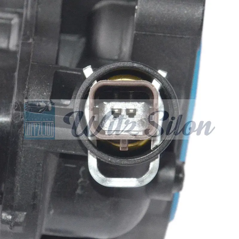 XS6E8A586AH  car thermostat housing with temperature sensor coolant parts