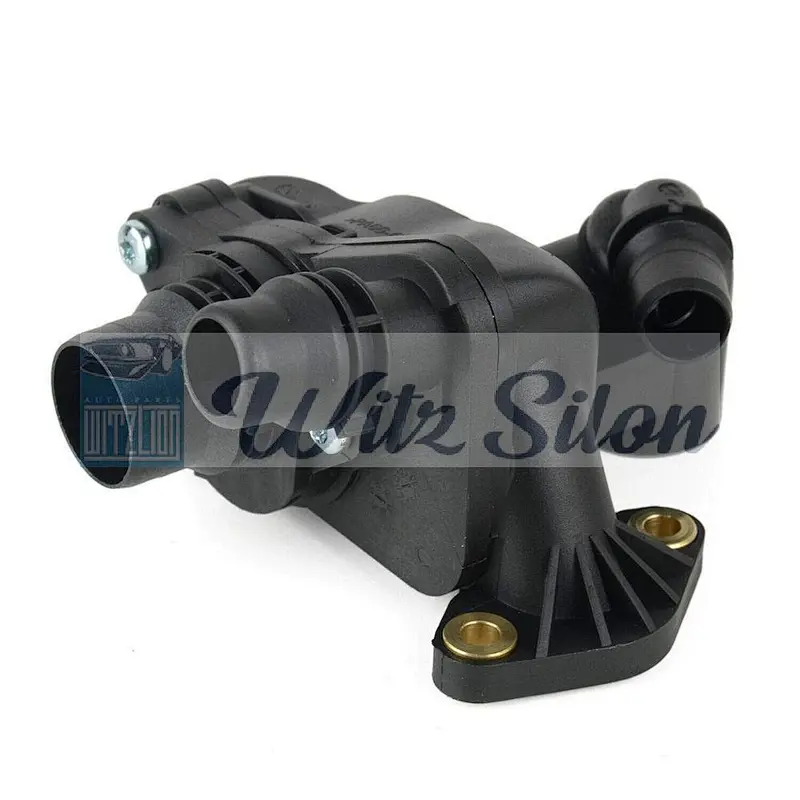 Engine Coolant Thermostat Housing Assembly Fits P-eugeots 407 607 C-itroens C5 C6 J-aguars XF XJ OE#1336.Y3 1338.E7
