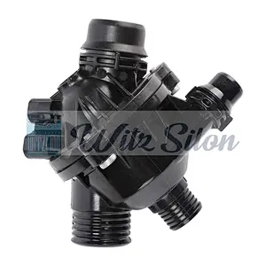 Engine Coolant Thermostat Housing Assembly Fits BMWs 135i 325i 328i 330i 335i 525i 530i 535i X3 Z4 3.0L 11537549476
