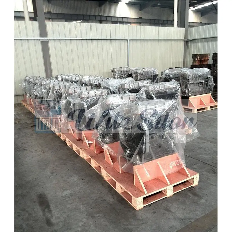 Auto diesel engine parts 4BT long block for truck engine